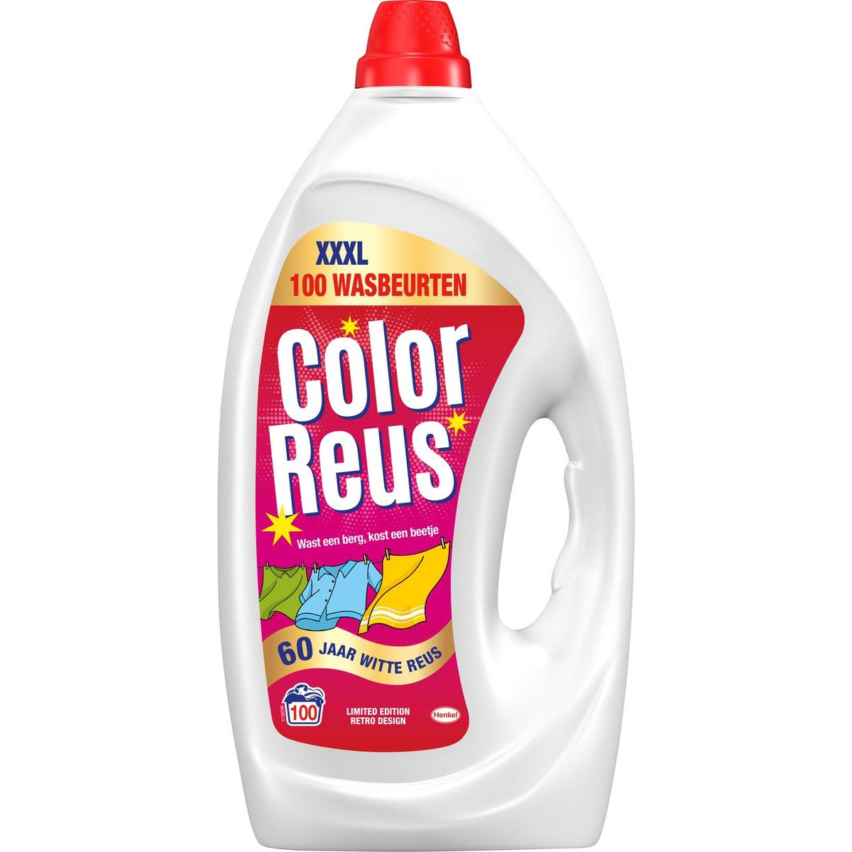 Witte Reus Detergent Gel Color 100 washes