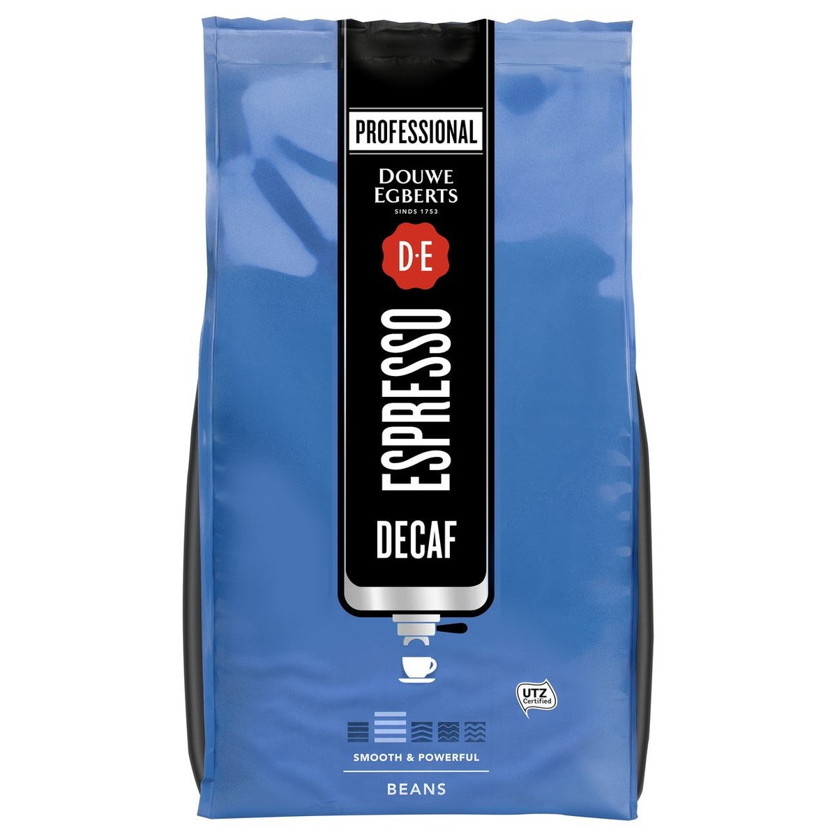 Douwe EGBERTS Espresso Coffee Beans Dark Decaf Utz 6 x 500 g