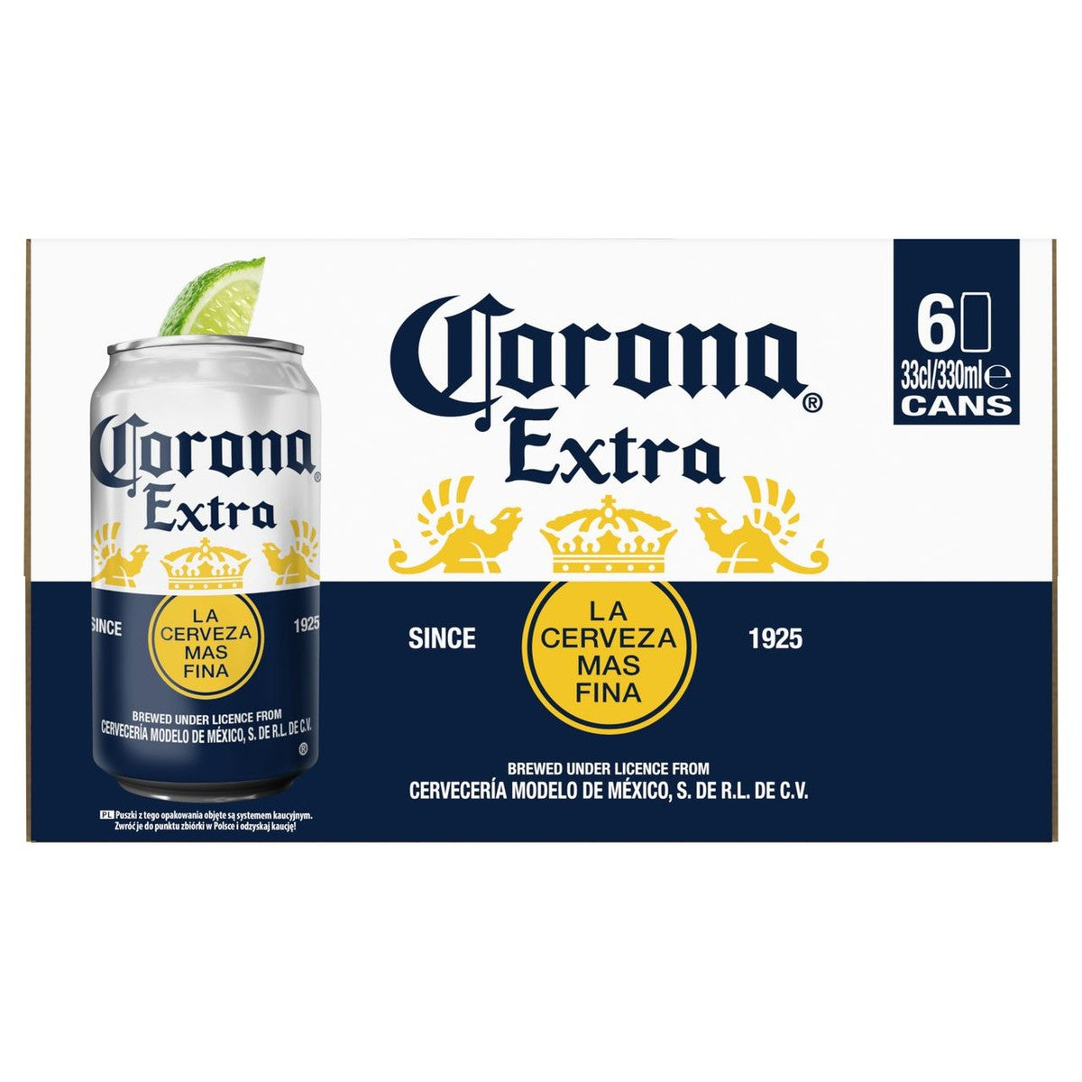 Corona Extra can 6 x 33 cl