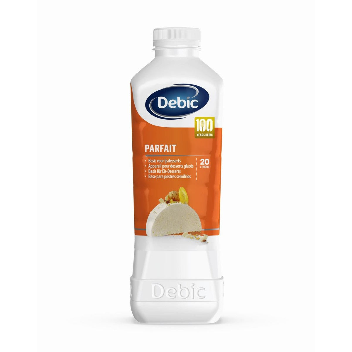 Debic Liquid Basic Parfait for Ice Cream Desserts 1 l