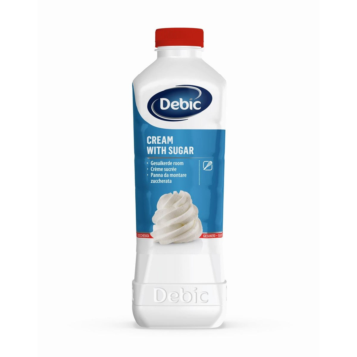 Debic Whipped cream with 10% sugar 1 liter