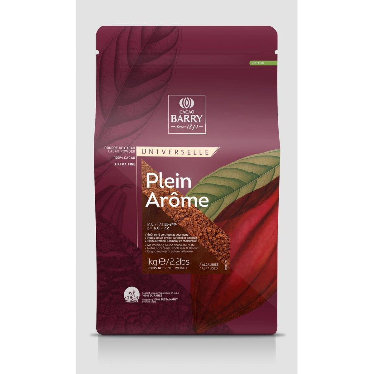 CALLEBAUT Cocoa powder 1 kg