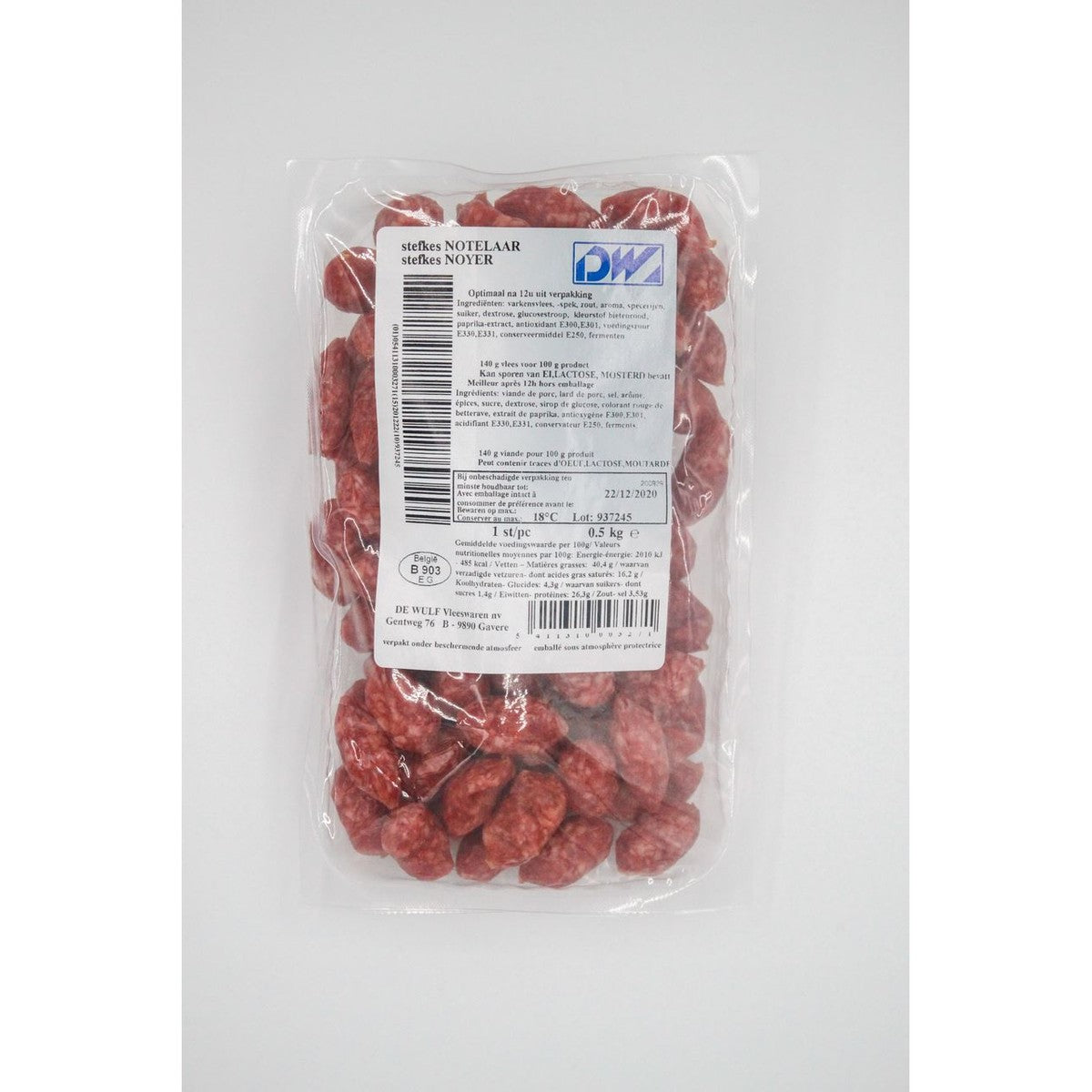 De Wulf Stefkes Nut 500 g