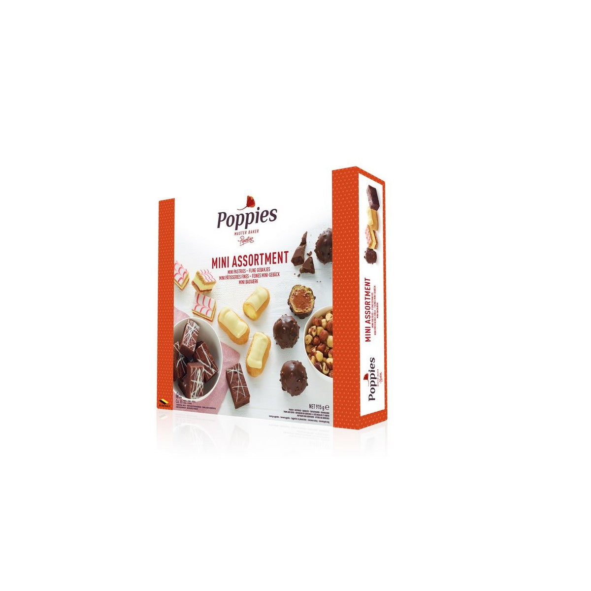 Poppies Mini Pastry Assortment 4 types 55 pieces 915 g