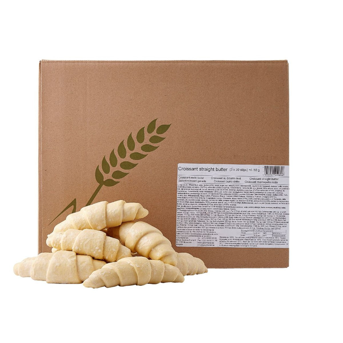Gourmand Croissant Curved 60 x 90 g