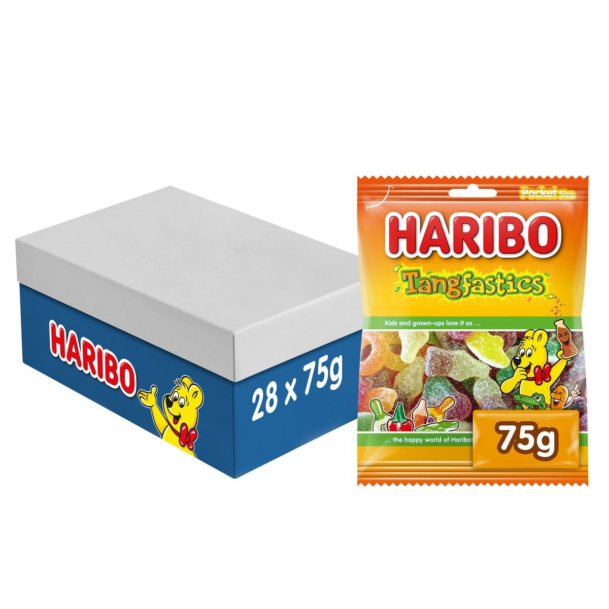 HARIBO Tangfastics 28 x 75 g
