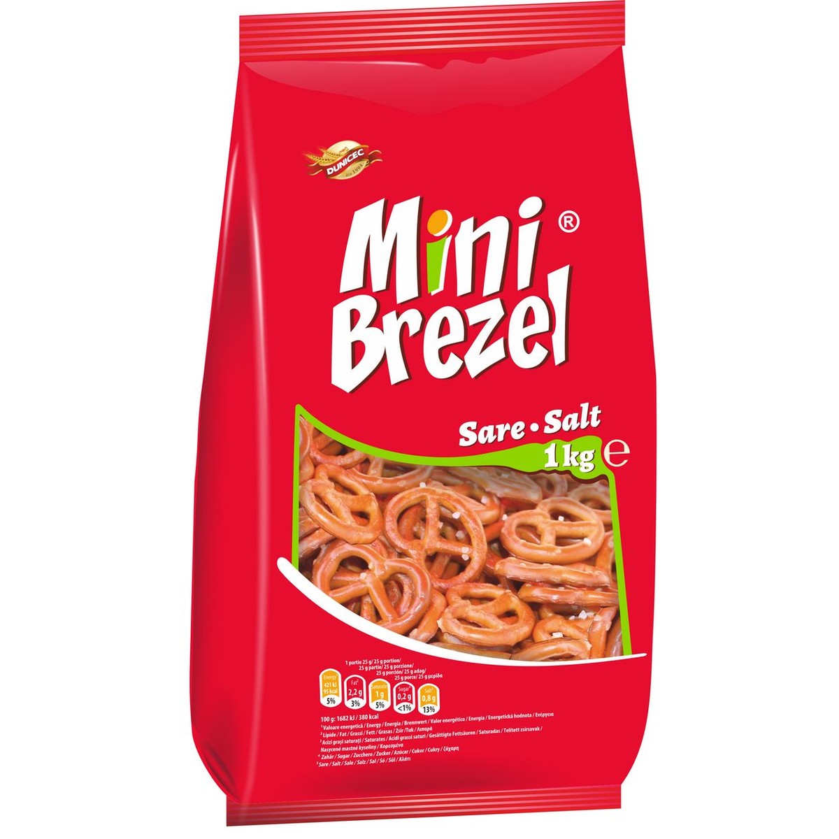 DUNICEC Bretzels Salted bag 1 kg