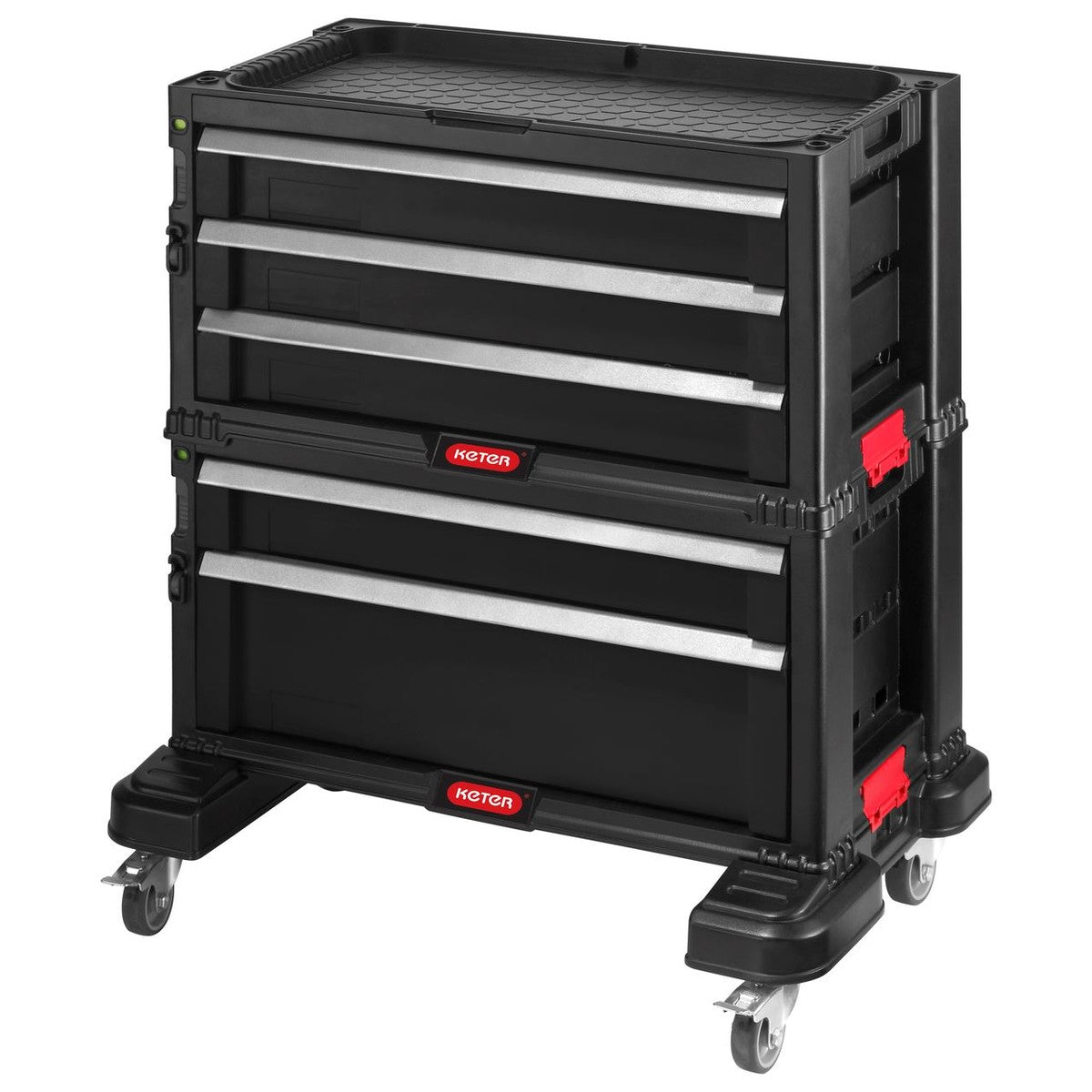Keter 237007 Module chest of drawers 5 drawers Black