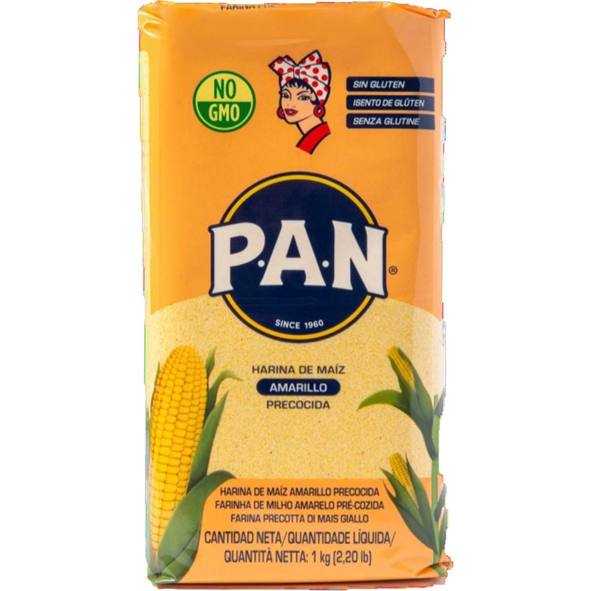 Pan Cornmeal yellow 1 kg