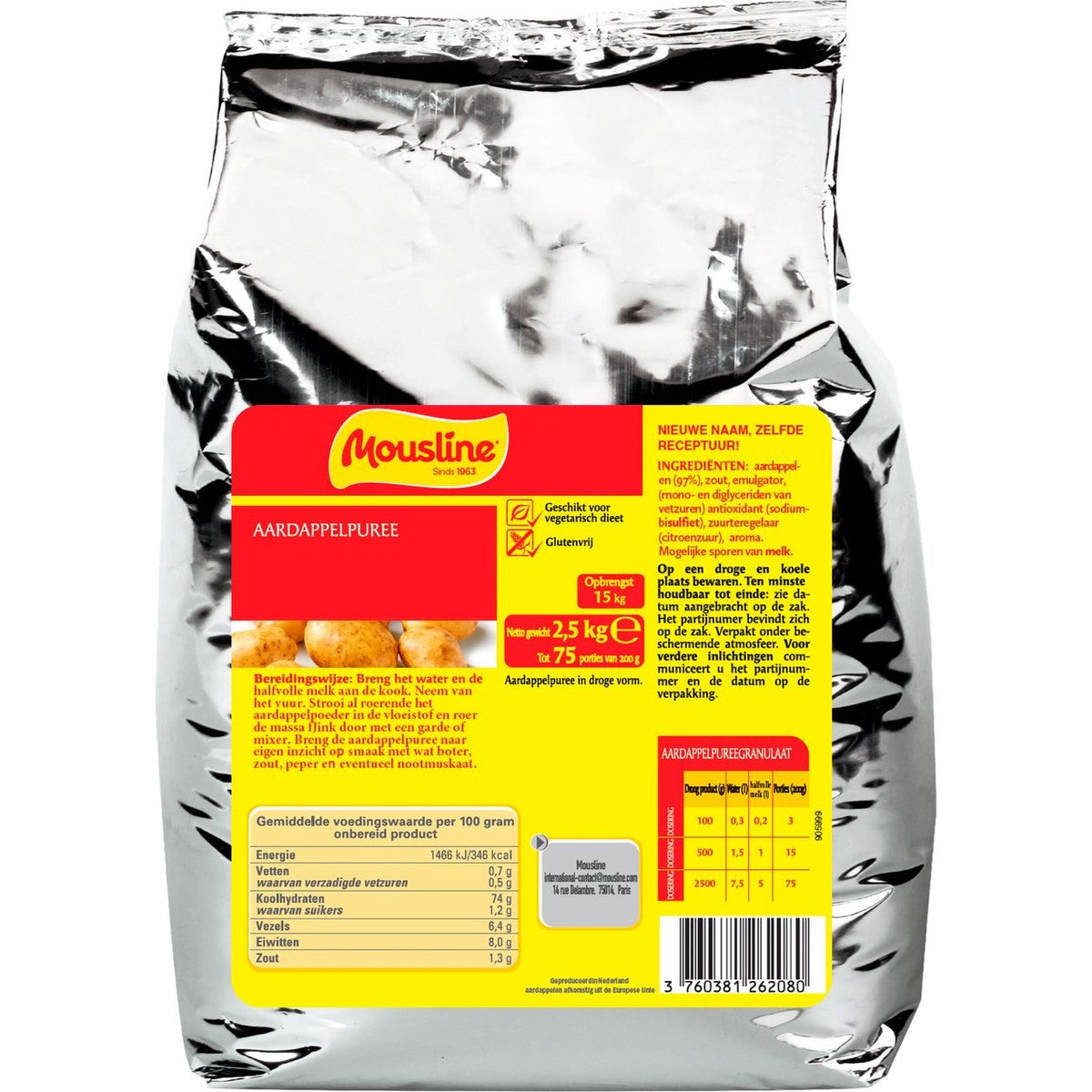 Maggi Mashed Potato Classic 2.5 kg