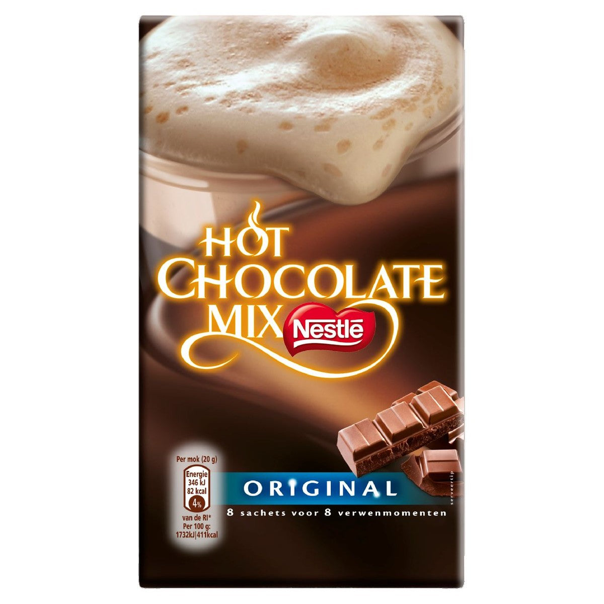 Nestlé Cocoa Powder Original Mix 8 pieces 160 g