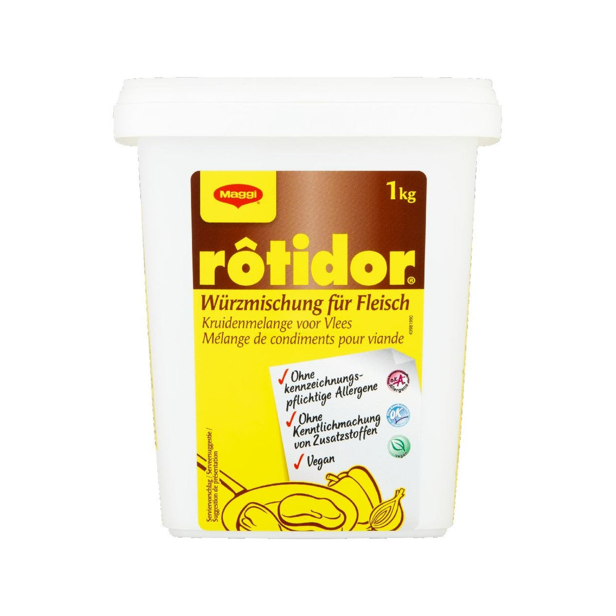 Maggi Rôtidor Seasoning Blend for Meat 1 kg