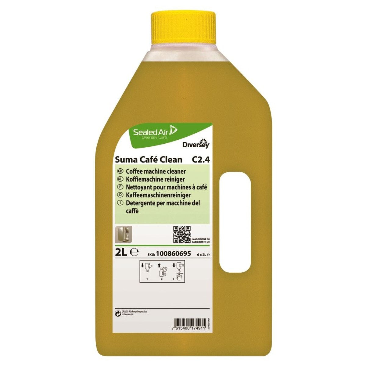 Suma Café Clean C2.4 Coffee machine cleaner 2 l