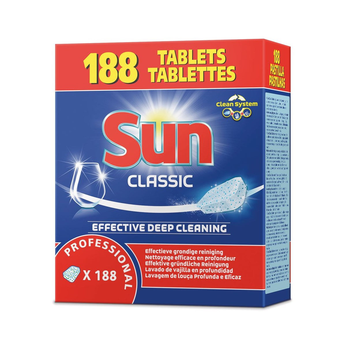 Sun Prof Classic Dishwasher tablets 188 pieces