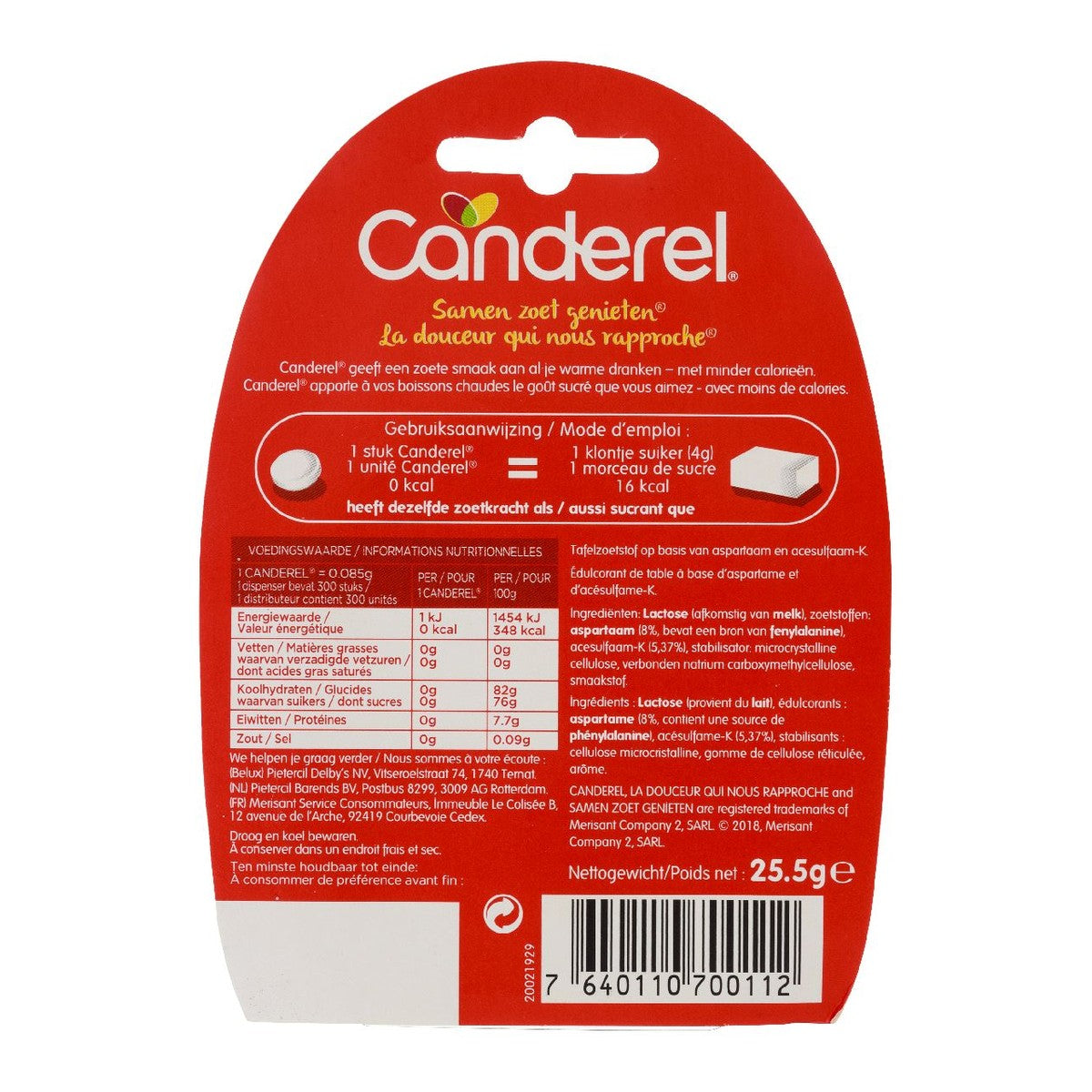 Canderel 300 Pieces 25.5 g
