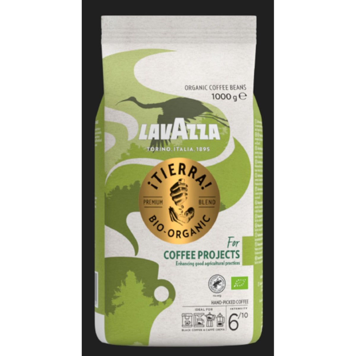 LavAzza Tierra for Planet Coffee Beans 1 kg