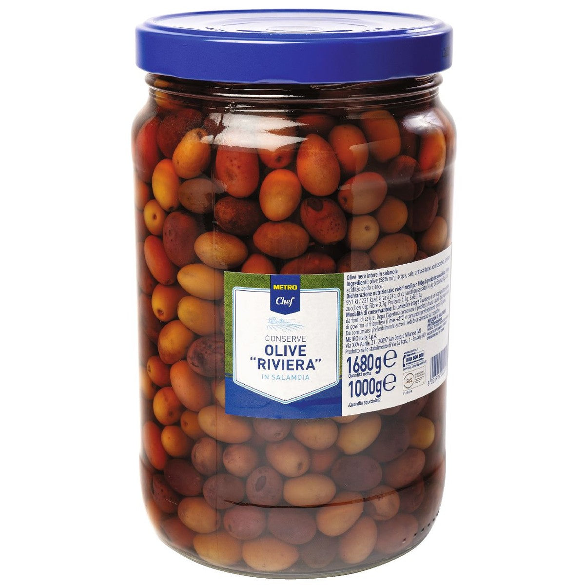 Olive Riviera With Pit 1.7 kg