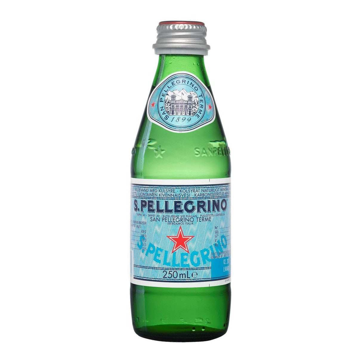 San Pellegrino Mineral water carbonated 6 x 25 cl