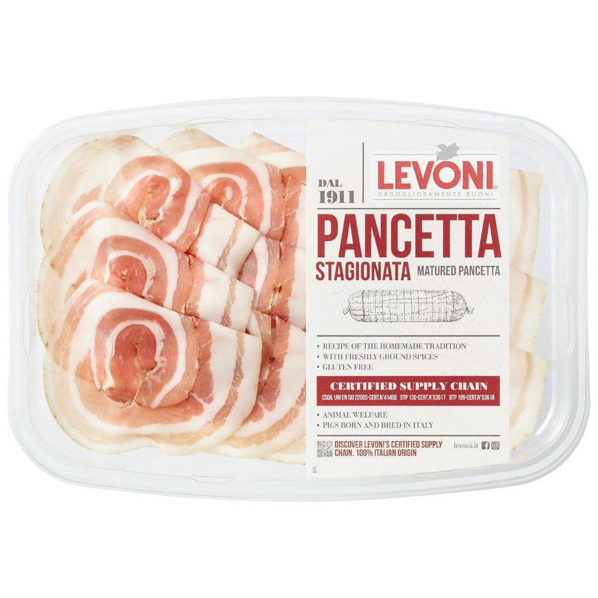 Levoni Pancetta 100g