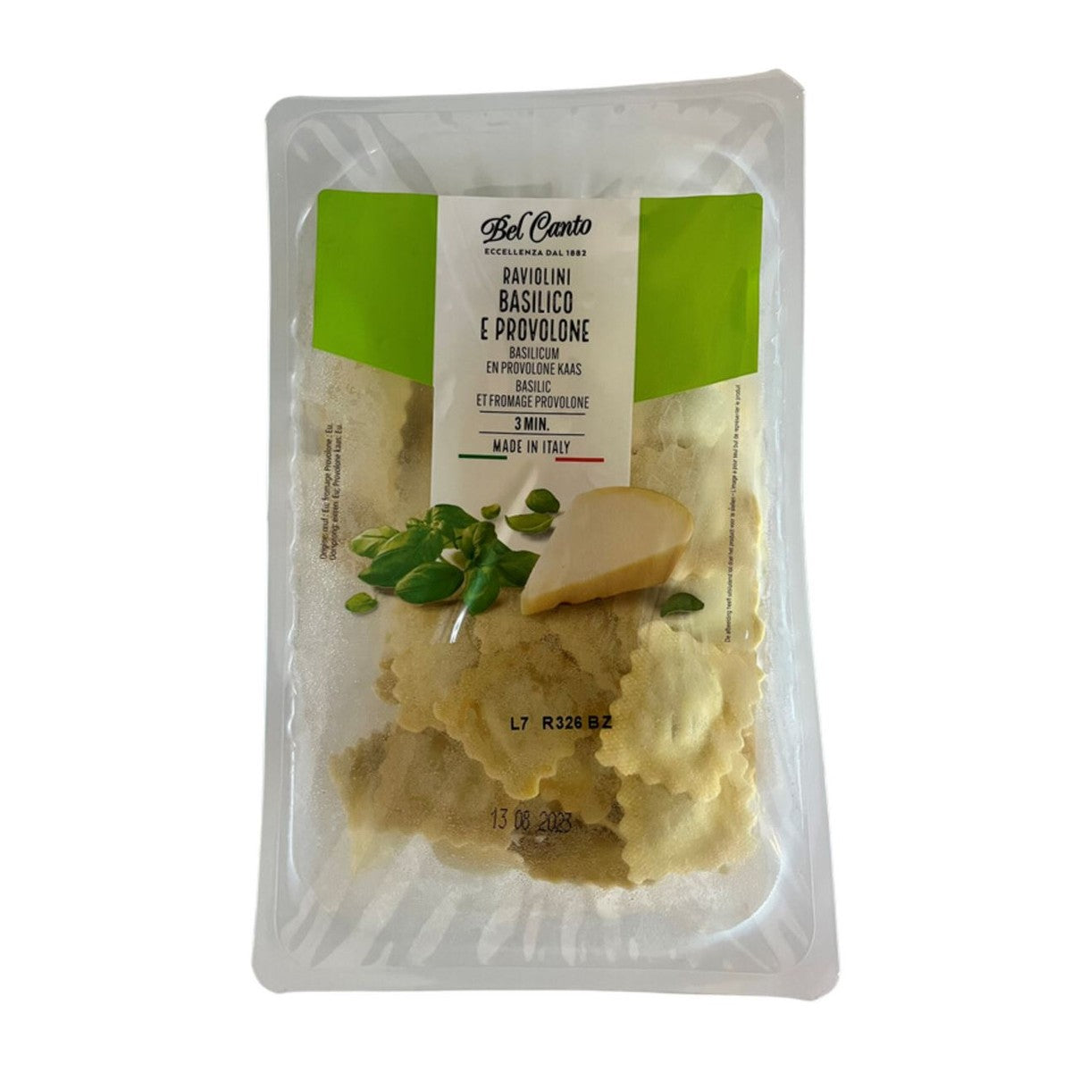 BEL CANTO Raviolini Basil 500 g