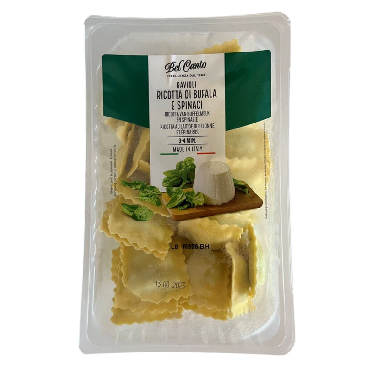 BEL CANTO Ravioli Ricotta E Spin 500 g
