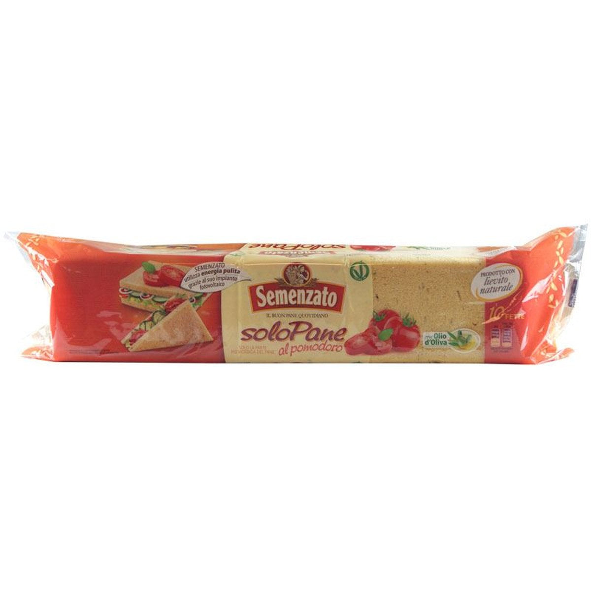 Semenzato Pane per tramezzini red 10 slices 1 kg