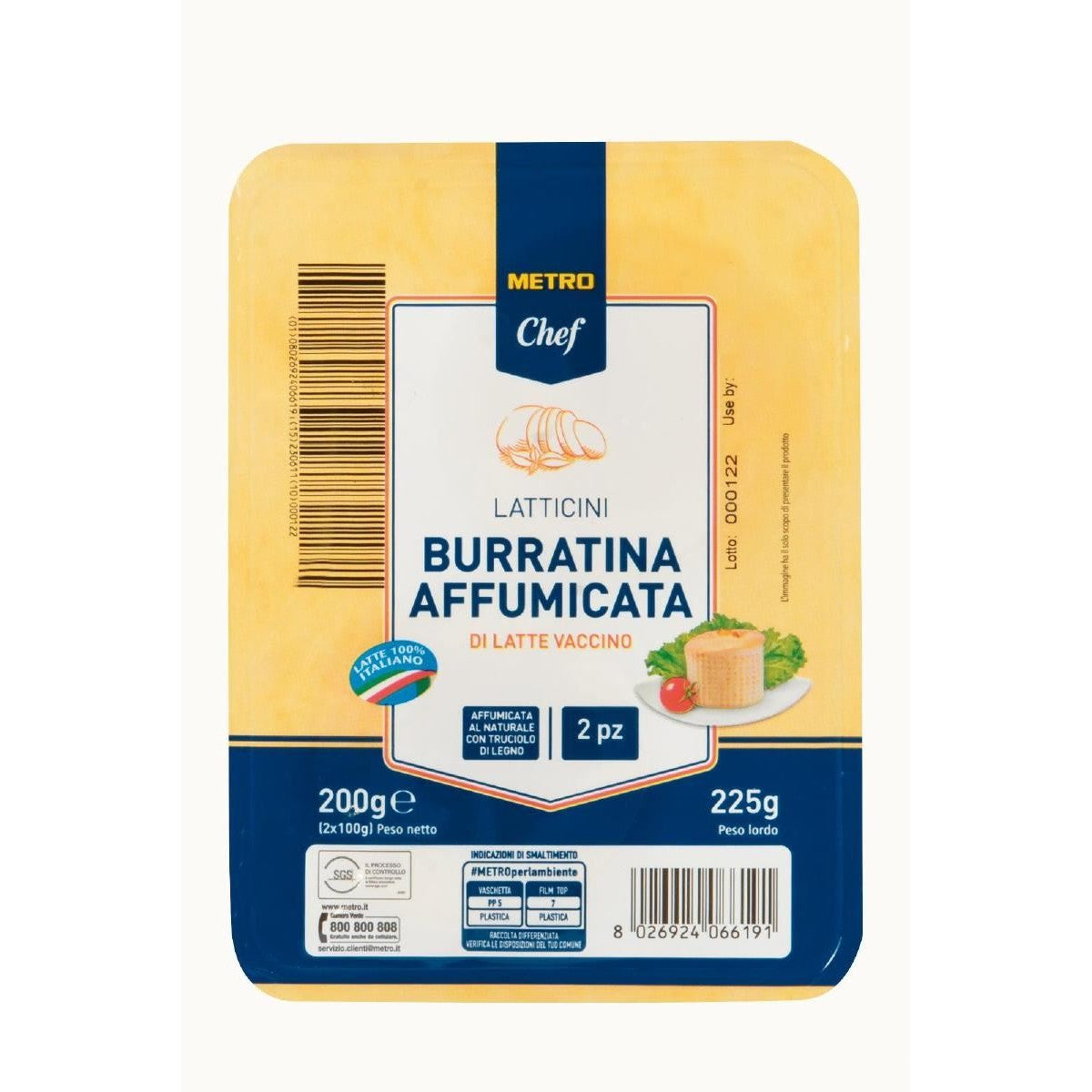 Burratina Affumicata 2 pieces 200 g