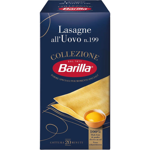 Barilla Collezione Lasagna All'Uovo n. 199 500 g Box