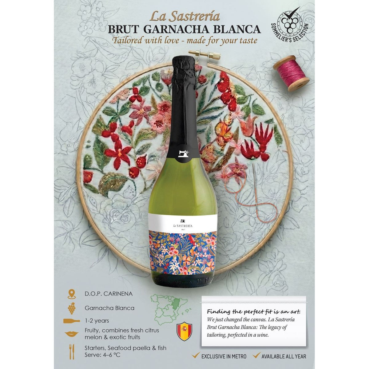 La Sastreria Brut 75 cl