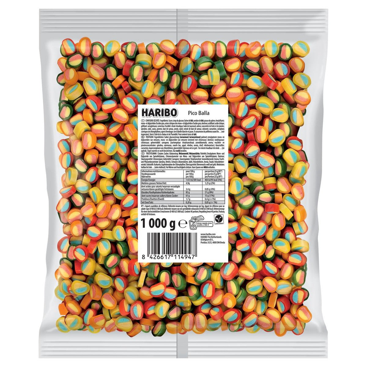 HARIBO Pico-Balla Party Size 1 kg