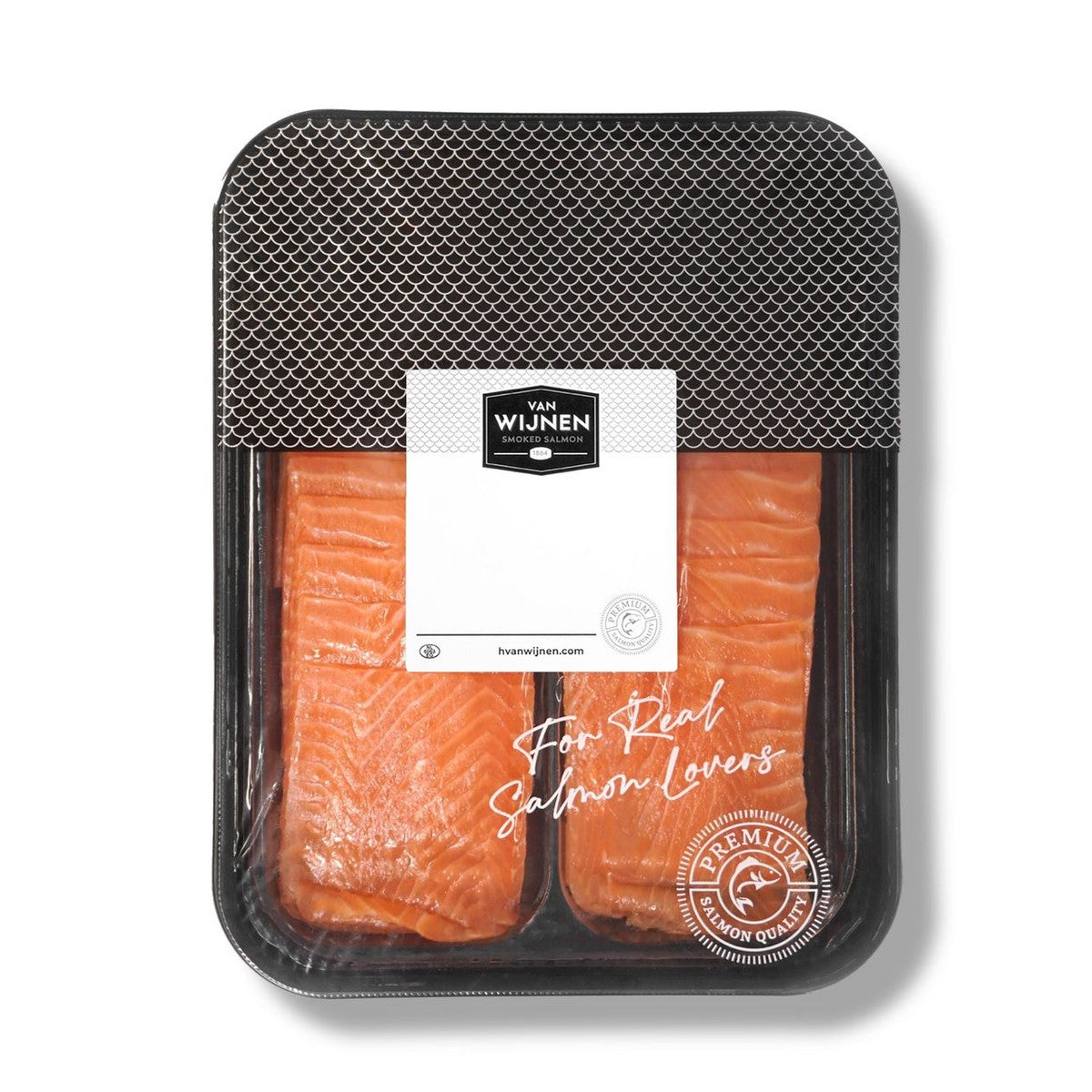 Van Wijnen Smoked Salmon sandwich slices 20 x 25g 500 g