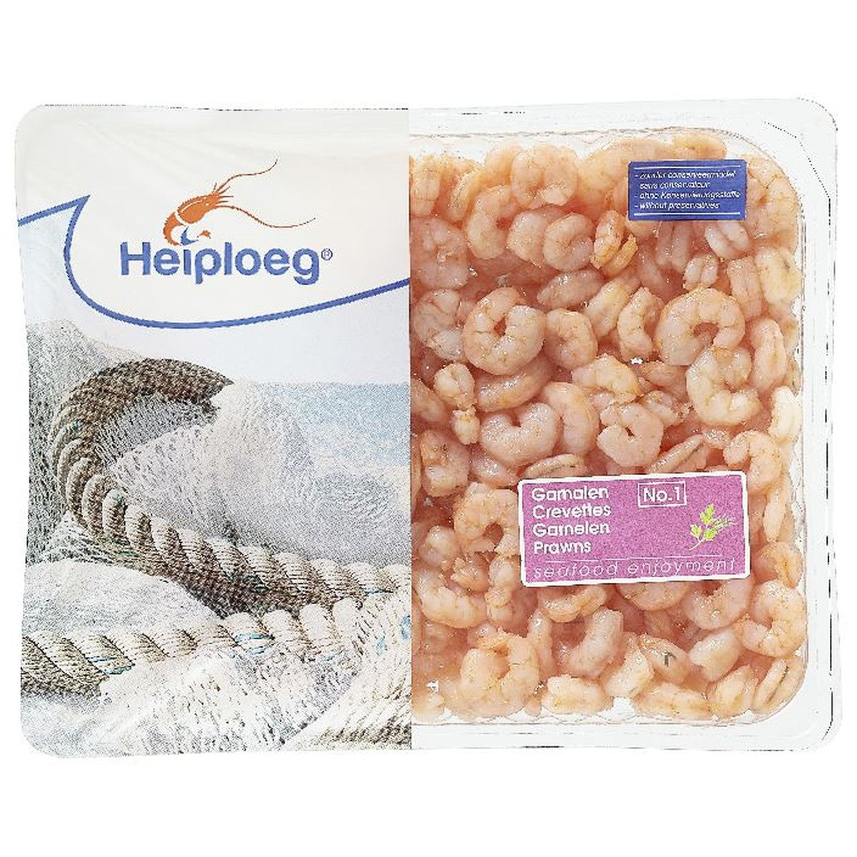 Heiploeg Pink Shrimp No.1 peeled and boiled 500 g