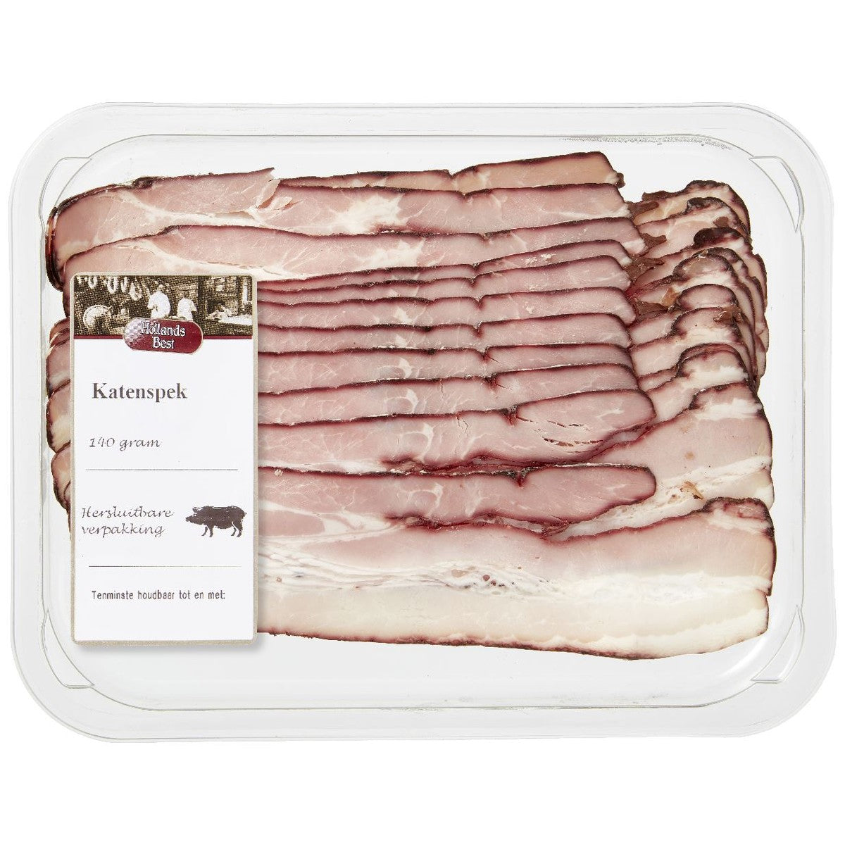Hollands Best White Label Sliced ​​bacon 140 g