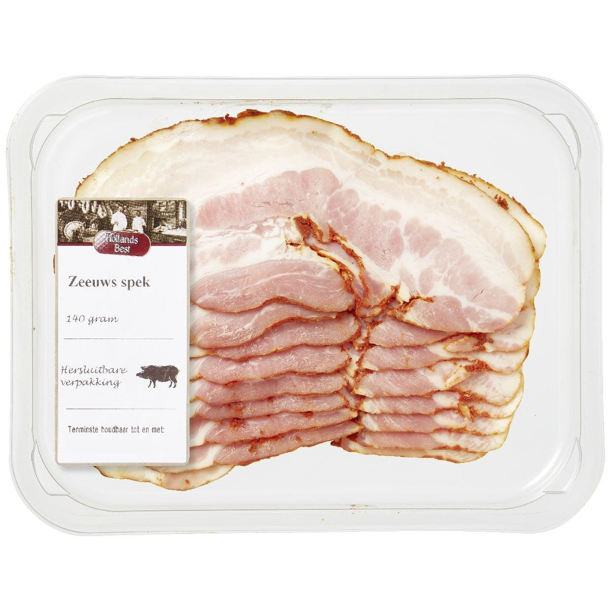 Hollands Best White Label Sliced ​​Zeeland bacon 140 g