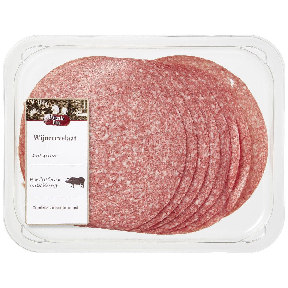 Hollands Best White Label Sliced ​​wine cervelate 140 g