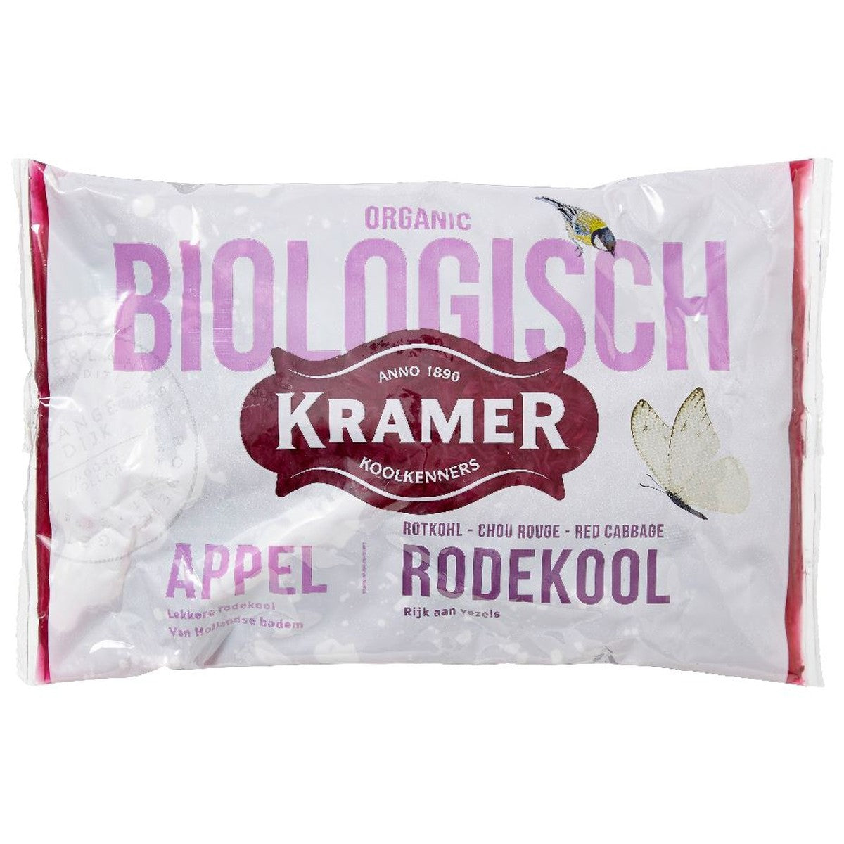 Kramer BIO+ Red cabbage with apple 500 grams