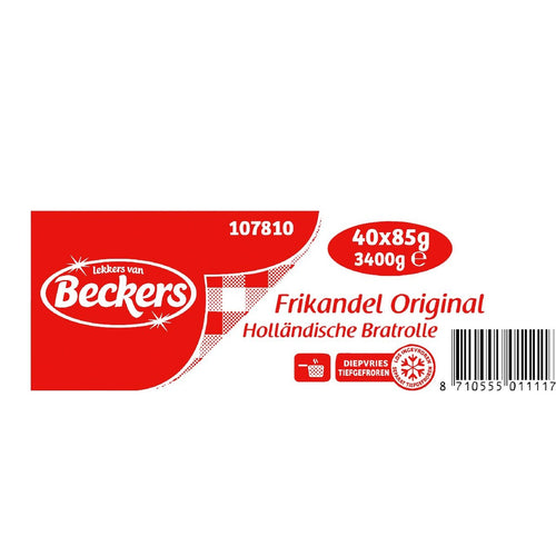 Beckers Frikandel original 40 x 85 g