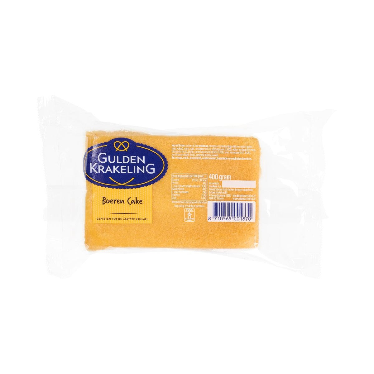 Gulden Krakeling Farmers Cake 400 g
