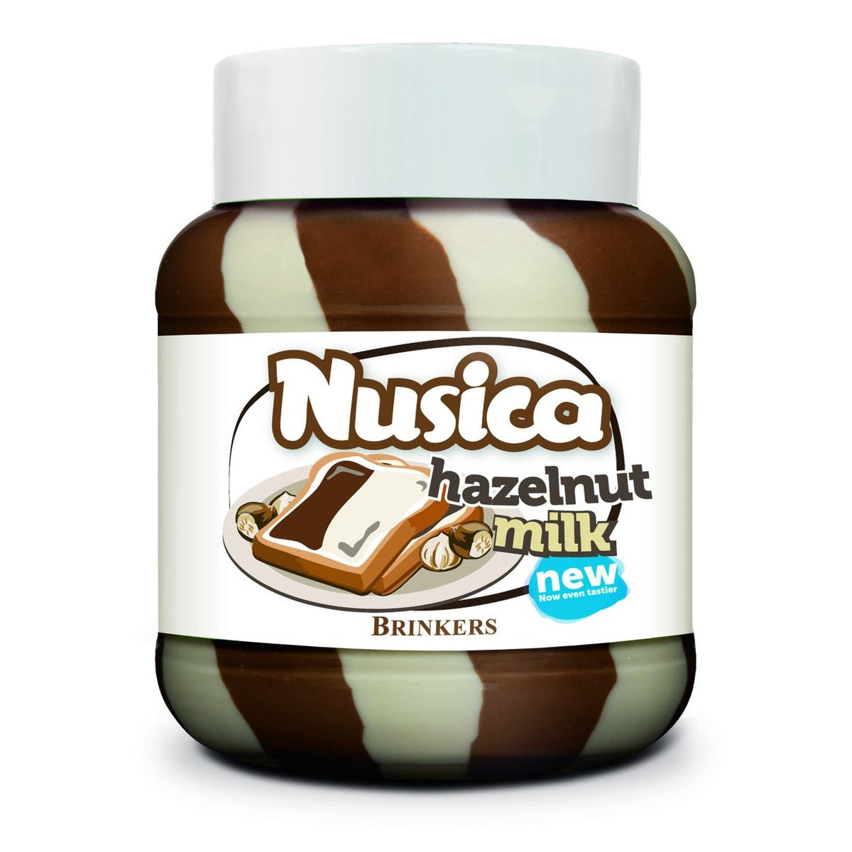 NUSICA Milk & hazelnut 750 grams