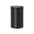 Brabantia Touch Bin waste bin 40 liters with plastic inner bin - Matt Black