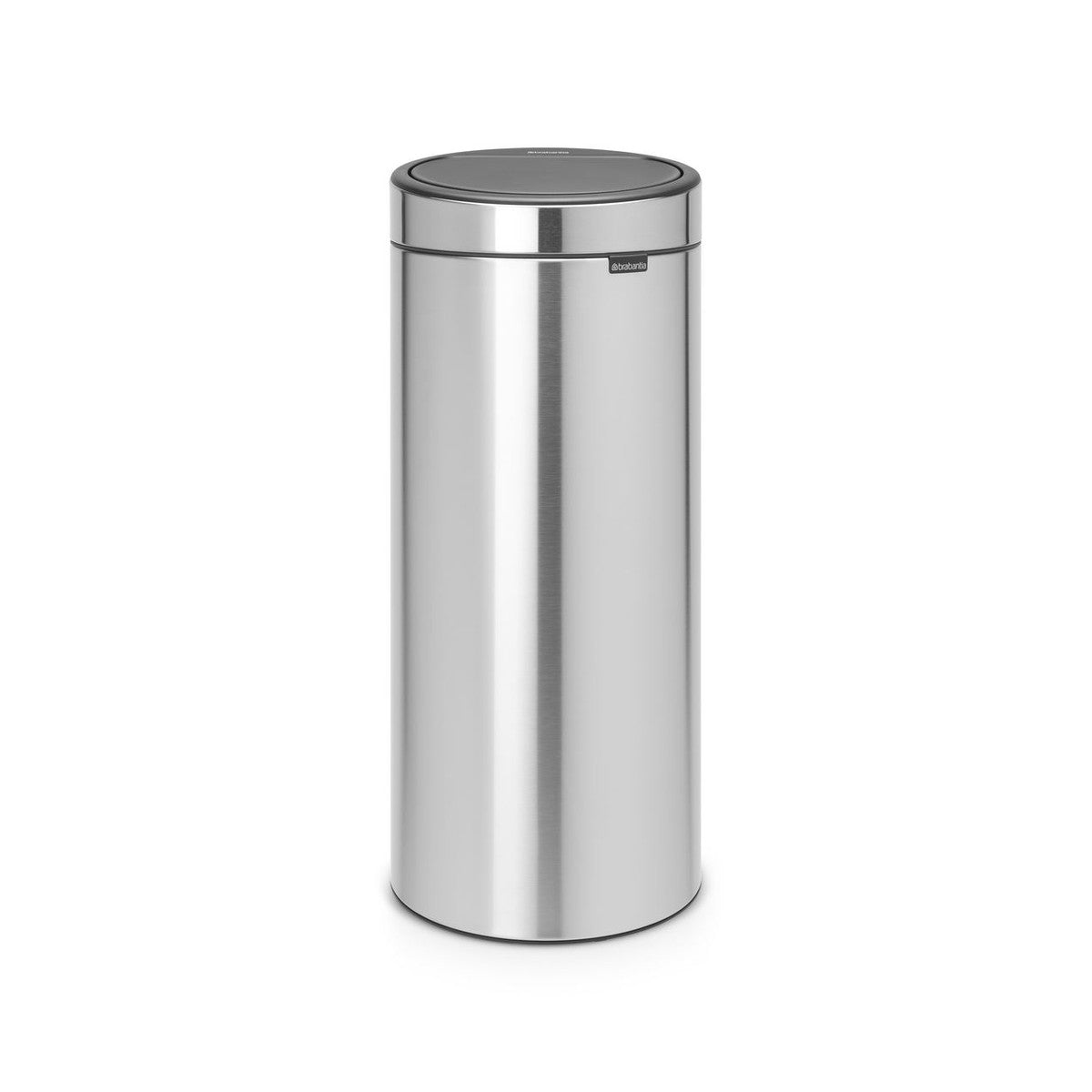 Brabantia Touch Bin waste bin 30 liters with plastic inner bin - Matt Steel