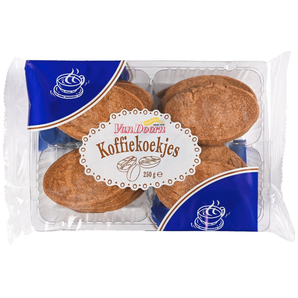 Van Doorn Coffee Cookies 12 x 250 g