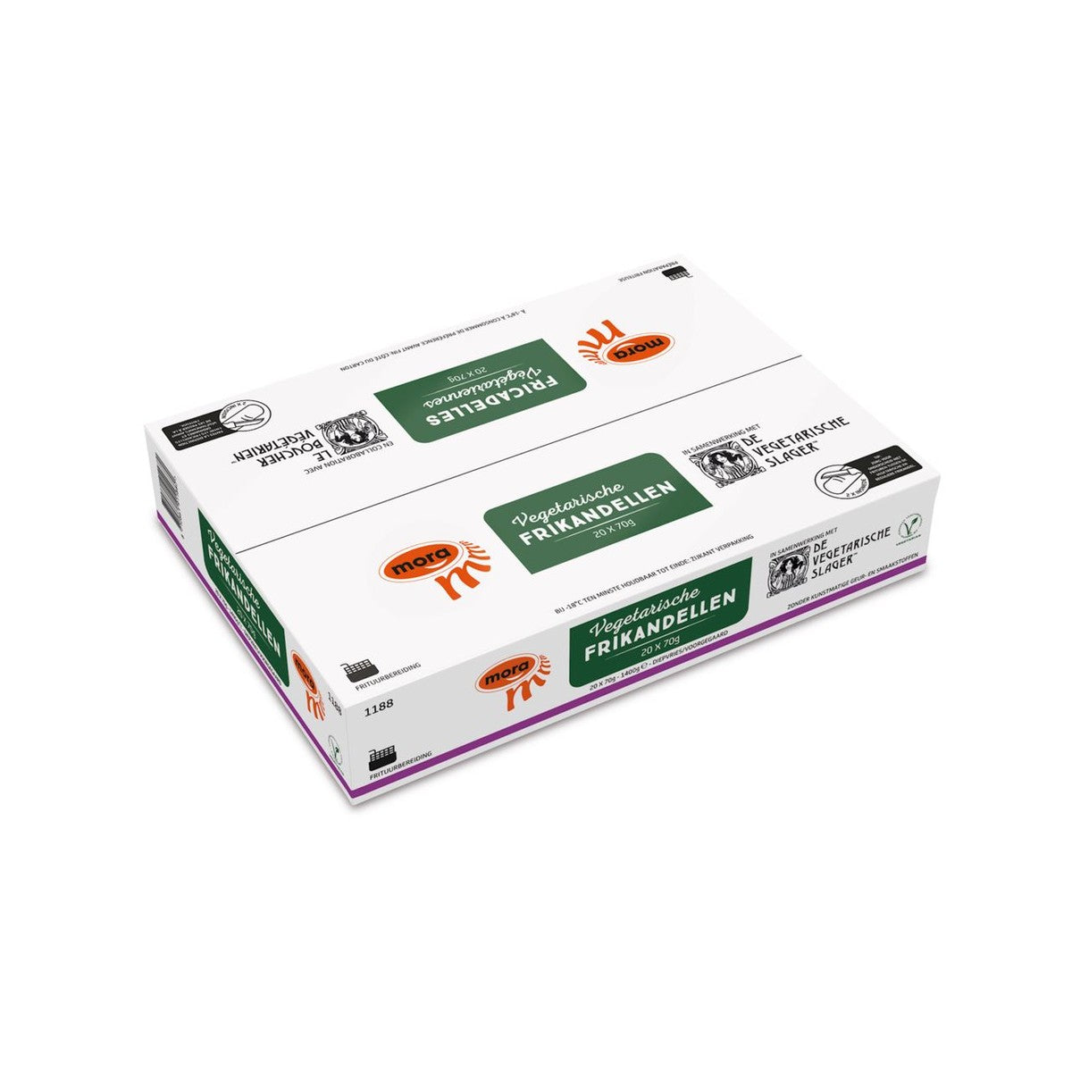 Mora Vegetarian Frikandel 20x70g