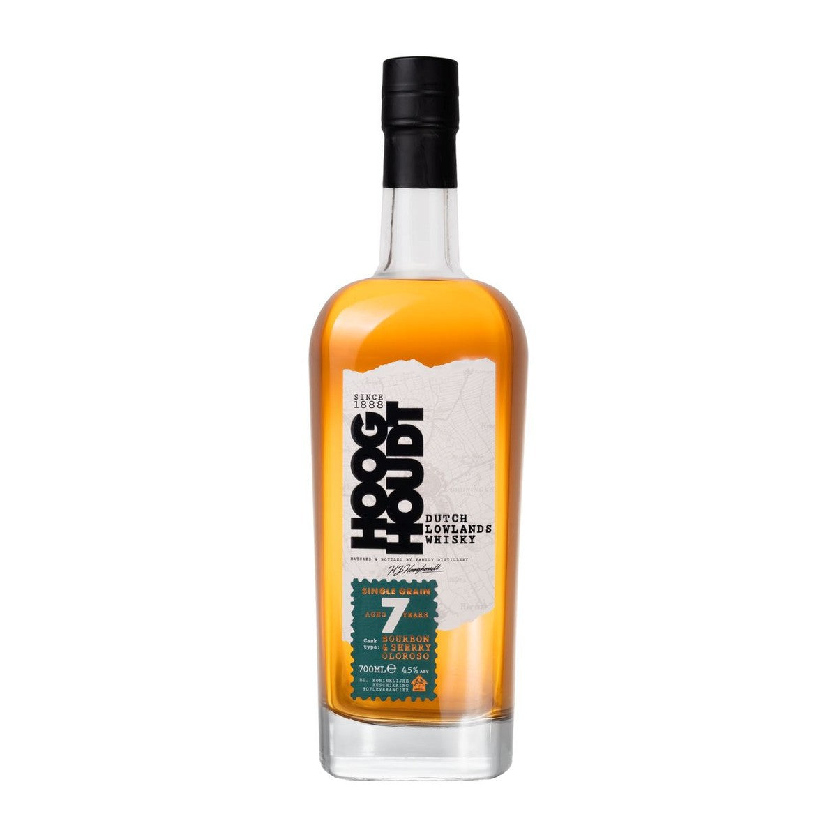 Hooghoudt Double Cask Whiskey 7YO 70 cl 45%