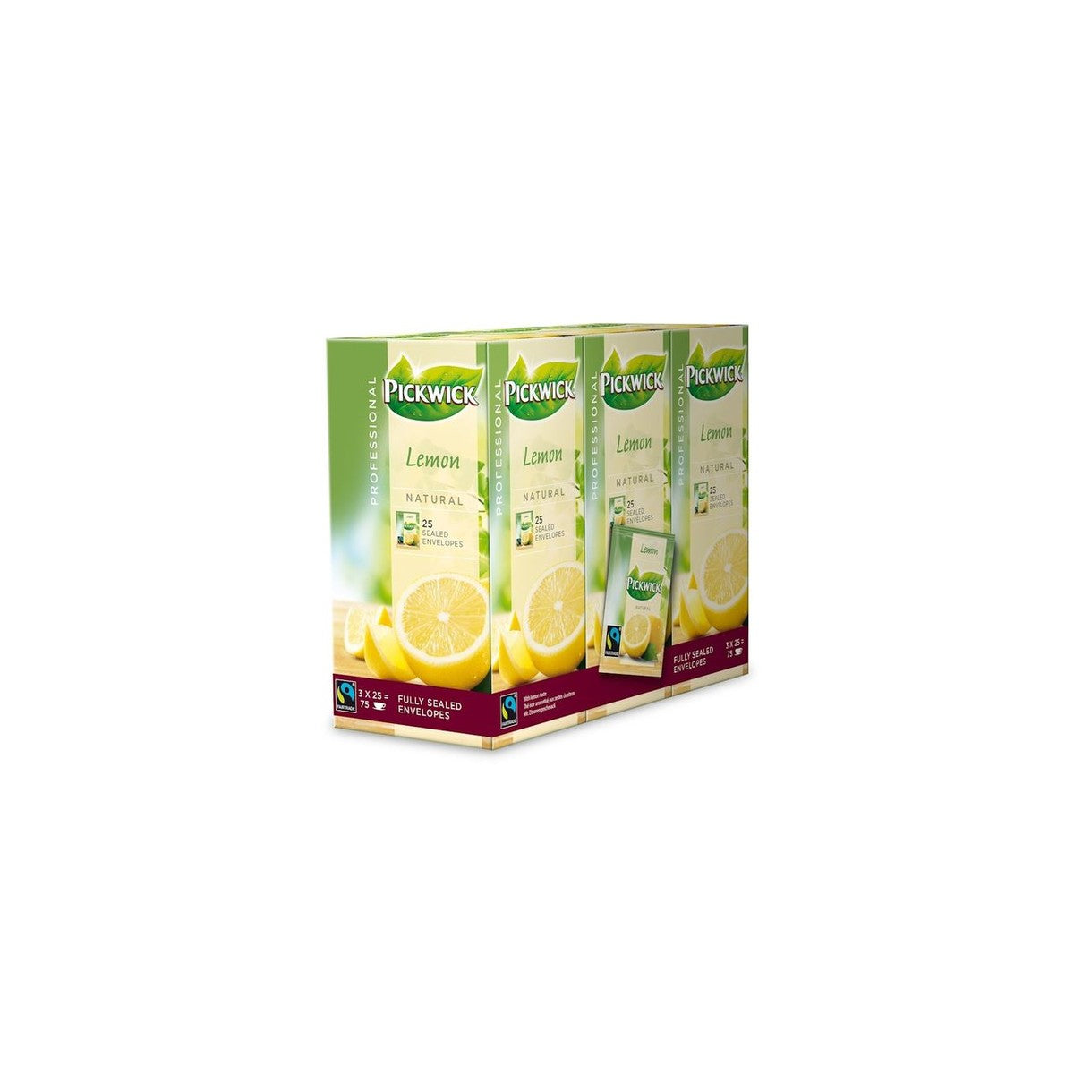 Pickwick Professional Lemon fair trade 3 x 25 pieces 113 g