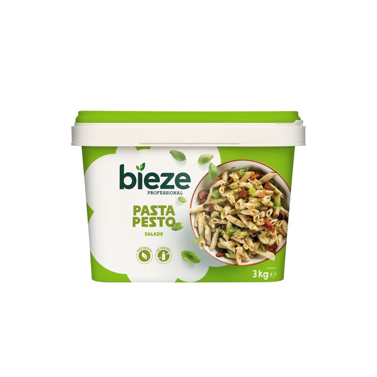 Bieze pasta salad pesto 3kg bucket