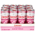 GORDON'S Pink Gin & Tonic Mixed drink can 12 x 25 cl 6.4%