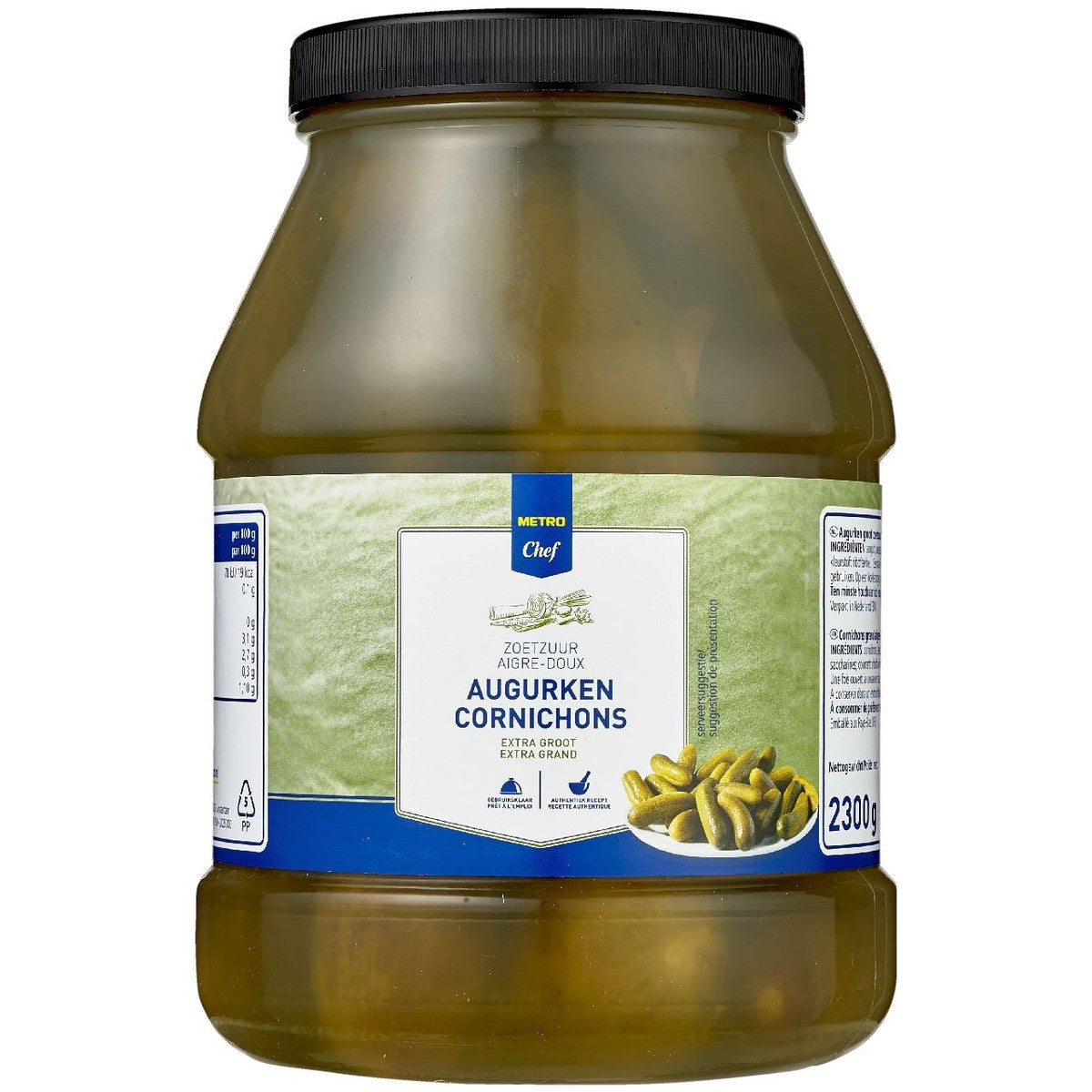 Gherkins large 2.3 kg