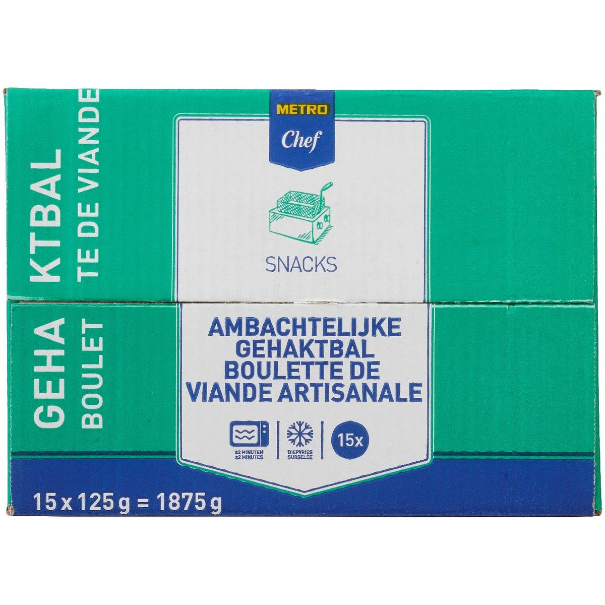 Traditional Meatball 15 x 125 g