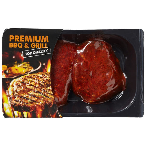 Beef brook steak marinated